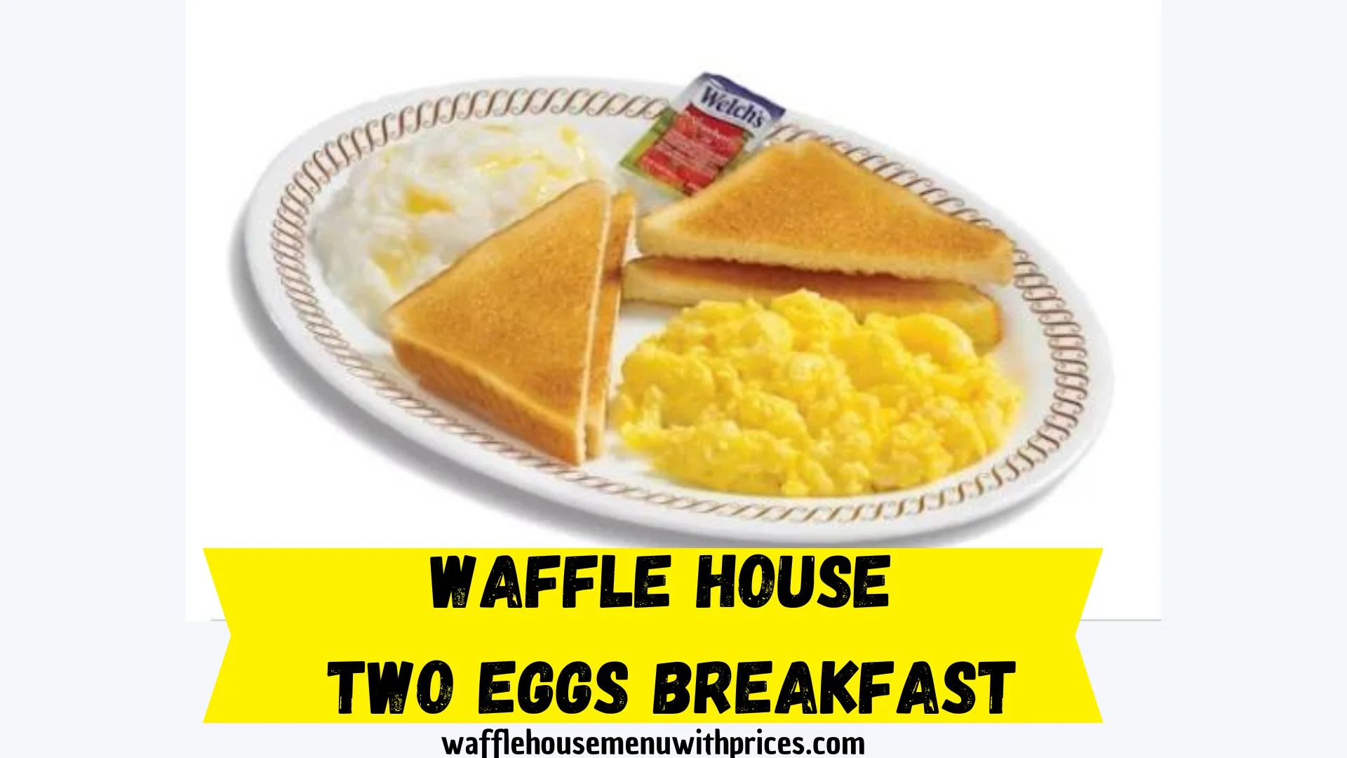 Waffle house two egg breakfast